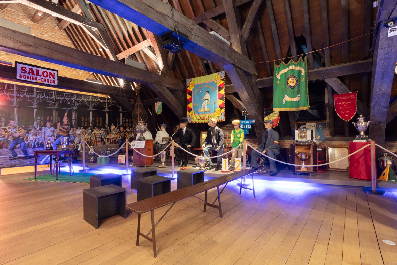 Vue intérieure du musée